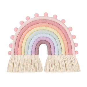 Regenboog Macramé kinderkamer decoratie