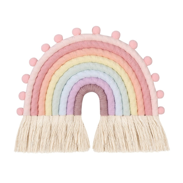 Regenboog Macramé kinderkamer decoratie