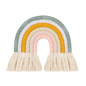 Regenboog Macramé kinderkamer decoratie