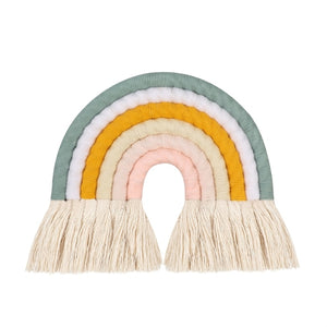 Regenboog Macramé kinderkamer decoratie