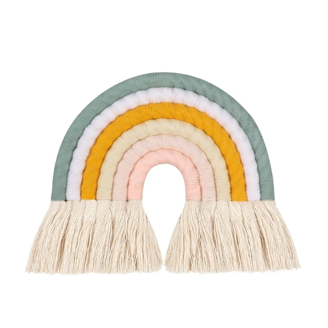 Regenboog Macramé kinderkamer decoratie