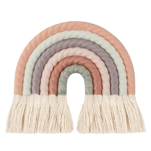 Regenboog Macramé kinderkamer decoratie