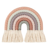 Regenboog Macramé kinderkamer decoratie