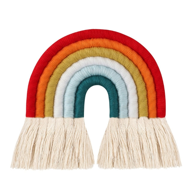 Regenboog Macramé kinderkamer decoratie