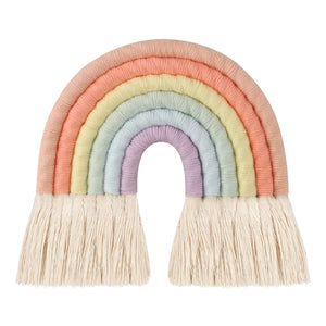 Regenboog Macramé kinderkamer decoratie