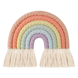 Regenboog Macramé kinderkamer decoratie