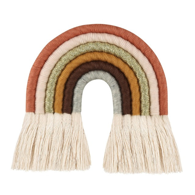 Regenboog Macramé kinderkamer decoratie