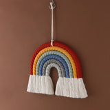 Regenboog Macramé kinderkamer decoratie