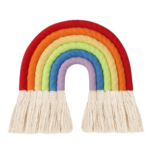 Regenboog Macramé kinderkamer decoratie