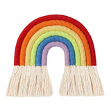 Regenboog Macramé kinderkamer decoratie