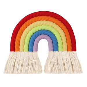 Regenboog Macramé kinderkamer decoratie