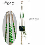 Boho handgemaakte macramé plantenhanger